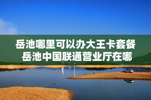 岳池哪里可以办大王卡套餐 岳池中国联通营业厅在哪里
