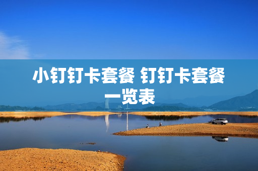 小钉钉卡套餐 钉钉卡套餐一览表