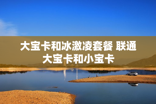 大宝卡和冰激凌套餐 联通大宝卡和小宝卡