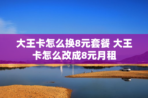 大王卡怎么换8元套餐 大王卡怎么改成8元月租