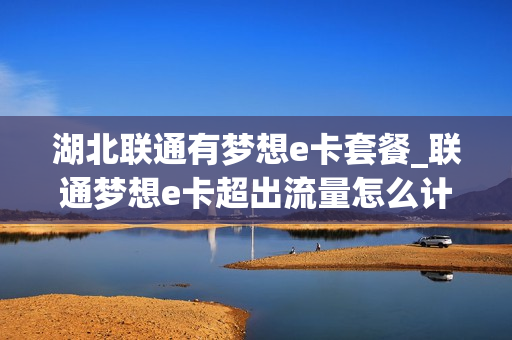湖北联通有梦想e卡套餐_联通梦想e卡超出流量怎么计费