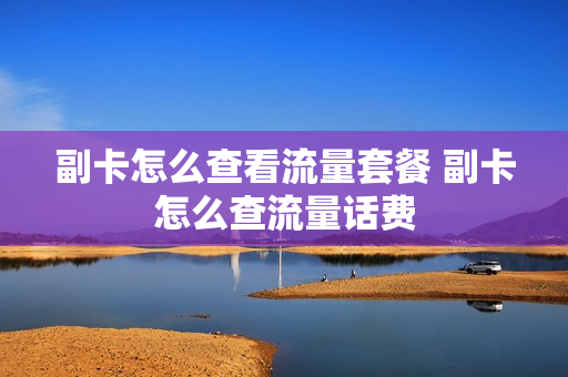 副卡怎么查看流量套餐 副卡怎么查流量话费
