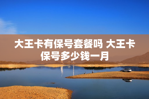 大王卡有保号套餐吗 大王卡保号多少钱一月
