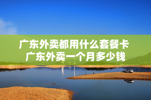 广东外卖都用什么套餐卡 广东外卖一个月多少钱