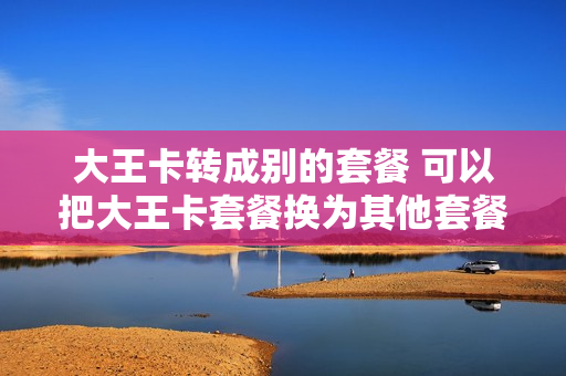 大王卡转成别的套餐 可以把大王卡套餐换为其他套餐吗?