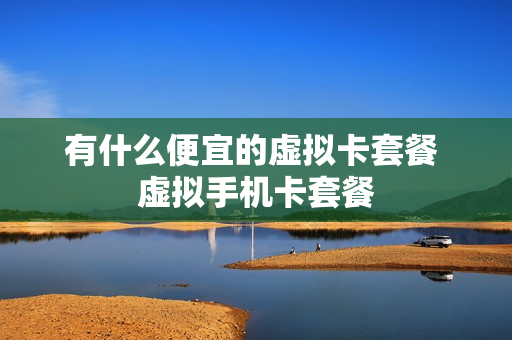 有什么便宜的虚拟卡套餐 虚拟手机卡套餐