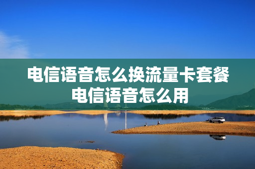 电信语音怎么换流量卡套餐 电信语音怎么用