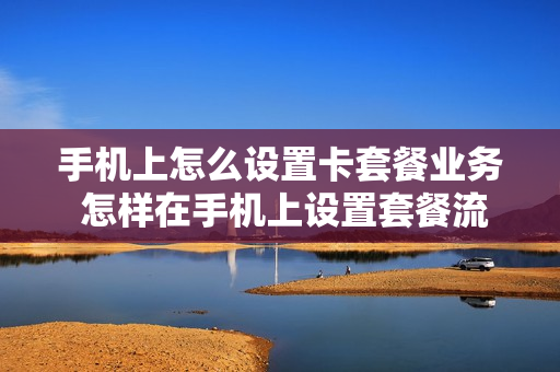 手机上怎么设置卡套餐业务 怎样在手机上设置套餐流量