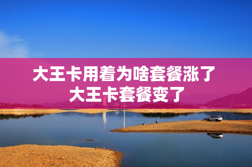 大王卡用着为啥套餐涨了 大王卡套餐变了