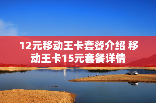 12元移动王卡套餐介绍 移动王卡15元套餐详情