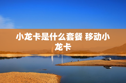 小龙卡是什么套餐 移动小龙卡