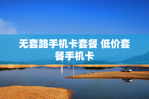 无套路手机卡套餐 低价套餐手机卡