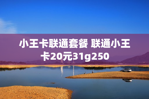小王卡联通套餐 联通小王卡20元31g250