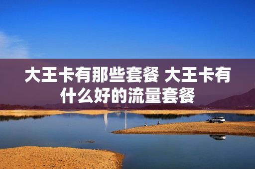 大王卡有那些套餐 大王卡有什么好的流量套餐