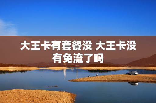 大王卡有套餐没 大王卡没有免流了吗