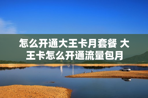 怎么开通大王卡月套餐 大王卡怎么开通流量包月