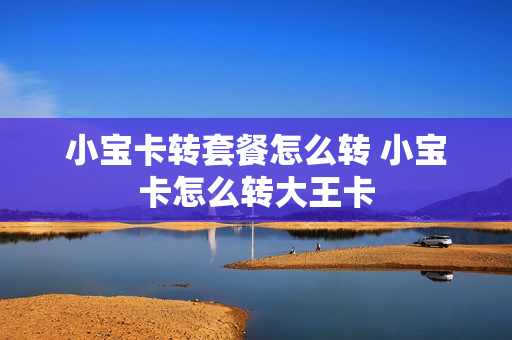 小宝卡转套餐怎么转 小宝卡怎么转大王卡