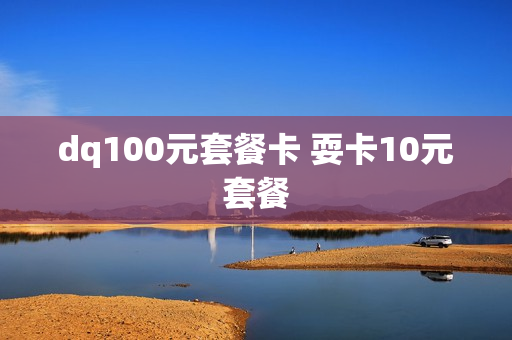 dq100元套餐卡 耍卡10元套餐