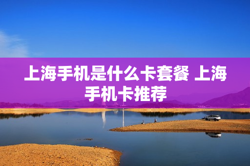 上海手机是什么卡套餐 上海手机卡推荐