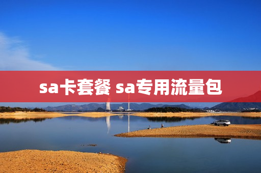 sa卡套餐 sa专用流量包