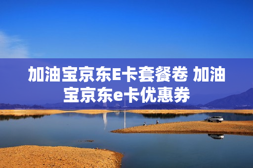 加油宝京东E卡套餐卷 加油宝京东e卡优惠券