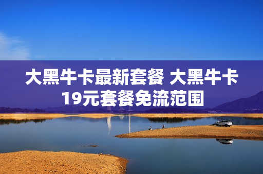 大黑牛卡最新套餐 大黑牛卡19元套餐免流范围