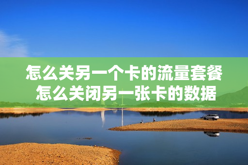 怎么关另一个卡的流量套餐 怎么关闭另一张卡的数据