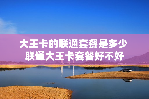 大王卡的联通套餐是多少 联通大王卡套餐好不好
