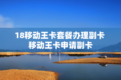 18移动王卡套餐办理副卡 移动王卡申请副卡