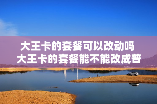 大王卡的套餐可以改动吗 大王卡的套餐能不能改成普通套餐