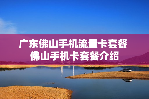 广东佛山手机流量卡套餐 佛山手机卡套餐介绍