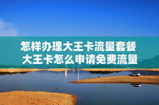 怎样办理大王卡流量套餐 大王卡怎么申请免费流量