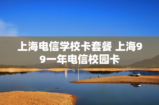 上海电信学校卡套餐 上海99一年电信校园卡