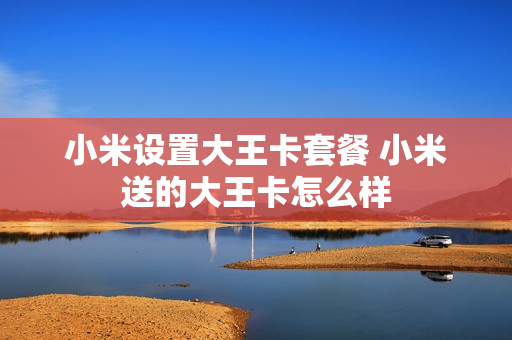 小米设置大王卡套餐 小米送的大王卡怎么样
