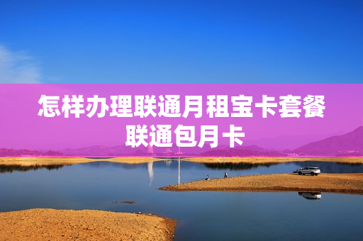 怎样办理联通月租宝卡套餐 联通包月卡