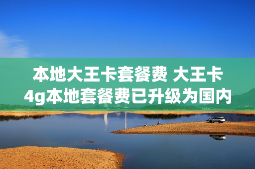 本地大王卡套餐费 大王卡4g本地套餐费已升级为国内
