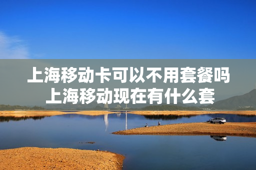 上海移动卡可以不用套餐吗 上海移动现在有什么套