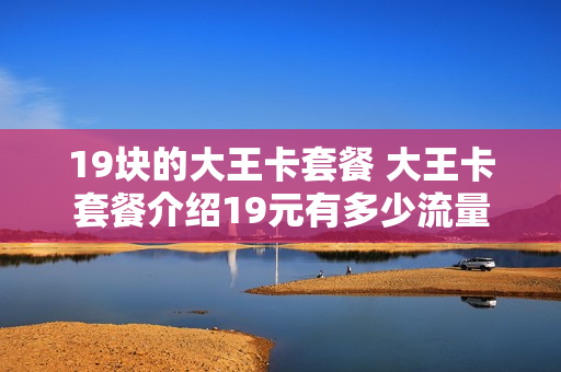 19块的大王卡套餐 大王卡套餐介绍19元有多少流量