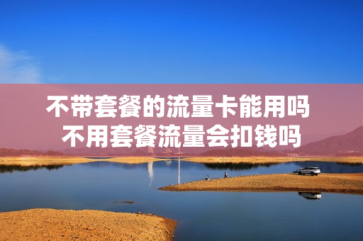 不带套餐的流量卡能用吗 不用套餐流量会扣钱吗