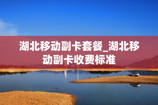 湖北移动副卡套餐_湖北移动副卡收费标准