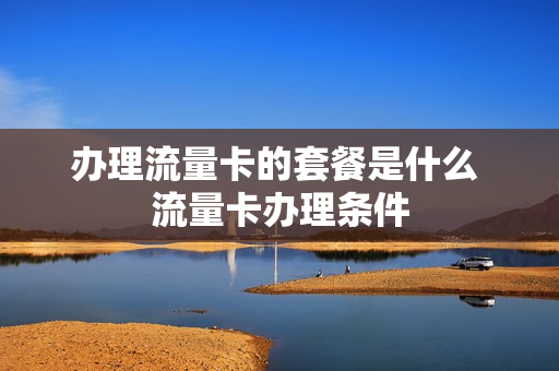 办理流量卡的套餐是什么 流量卡办理条件