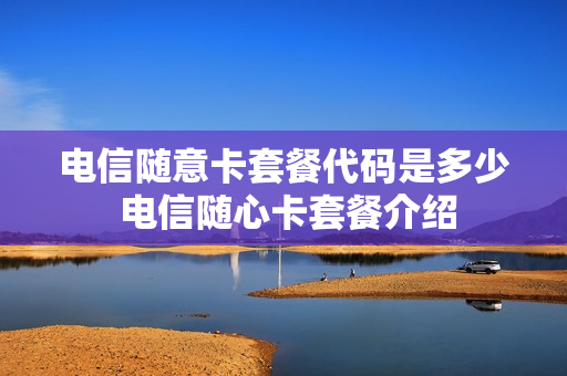 电信随意卡套餐代码是多少 电信随心卡套餐介绍