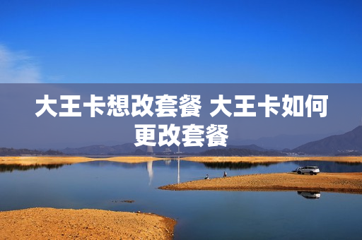 大王卡想改套餐 大王卡如何更改套餐