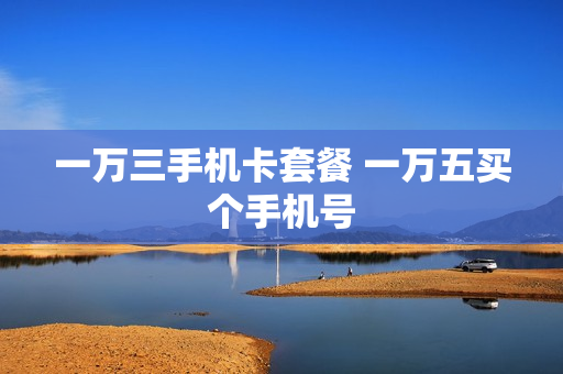 一万三手机卡套餐 一万五买个手机号