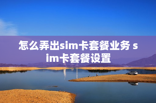 怎么弄出sim卡套餐业务 sim卡套餐设置