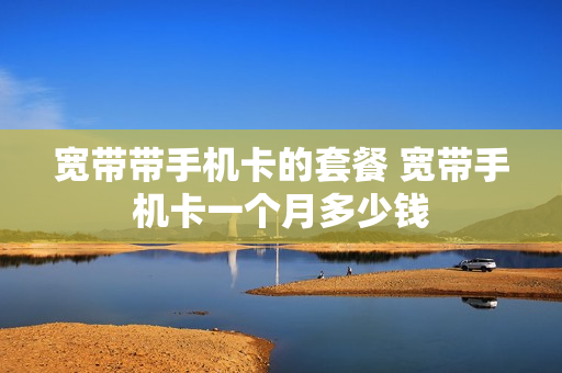 宽带带手机卡的套餐 宽带手机卡一个月多少钱