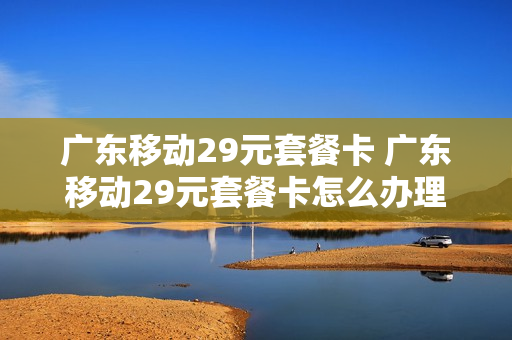 广东移动29元套餐卡 广东移动29元套餐卡怎么办理