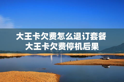 大王卡欠费怎么退订套餐 大王卡欠费停机后果