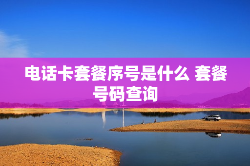 电话卡套餐序号是什么 套餐号码查询
