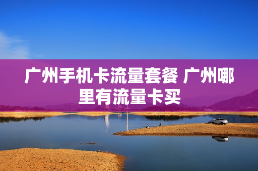 广州手机卡流量套餐 广州哪里有流量卡买